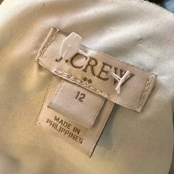 J. Crew Glorious Garden Print Fitted Dress, Vintage Style - Picture 10 of 12